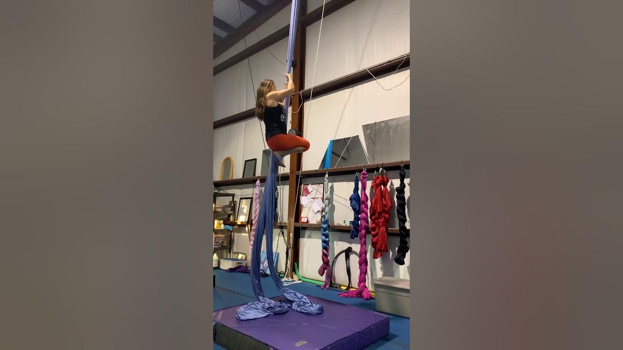 Silks Russian Climb to Hip Key Spin YouTube