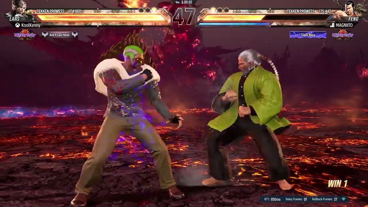 KOOLKenny148st TEKKEN 8 - My Lars Alexandersson VS Feng Wai Cross