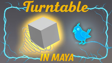 How to Create a Turntable Animation in Maya | Step-by-Step Tutorial