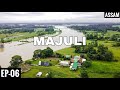 Majuli in 3 minutes all drone shots  worlds largest riverin island