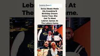 Swizz Beatz Made Grandma's Dream Come True❤️#short #swizzbeatz  #lebronjames