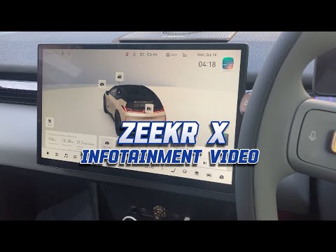 Zeekr X Android Automotive