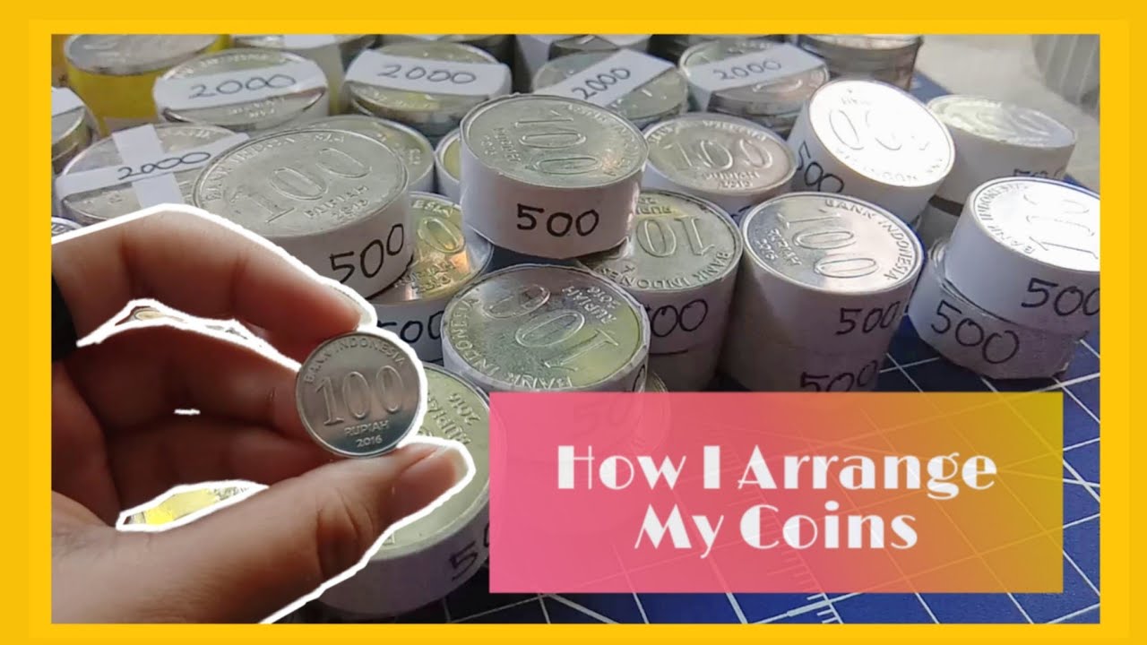 How i arrange my coins dailyvlog YouTube