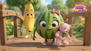 Download Lagu   The Watermelon Lost Her Favorite Toy! 🍉🍌 Where Did the Toy Go ? Amazing Ai story 