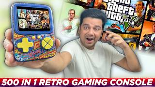 Sameo SG3000 - Best Handheld Game Console | 500 in 1 Gaming Console