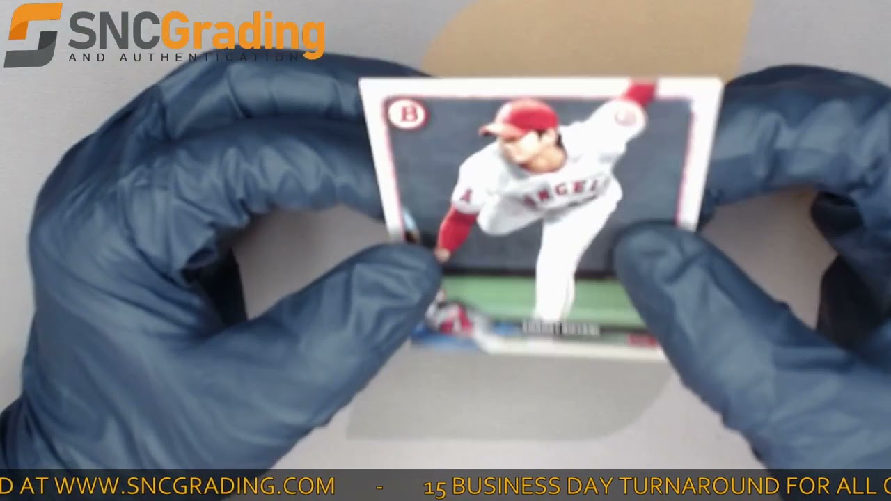 大谷翔平2018 Topps Bowman Best Neophyte Sensations RC PSA 9 鑑定卡