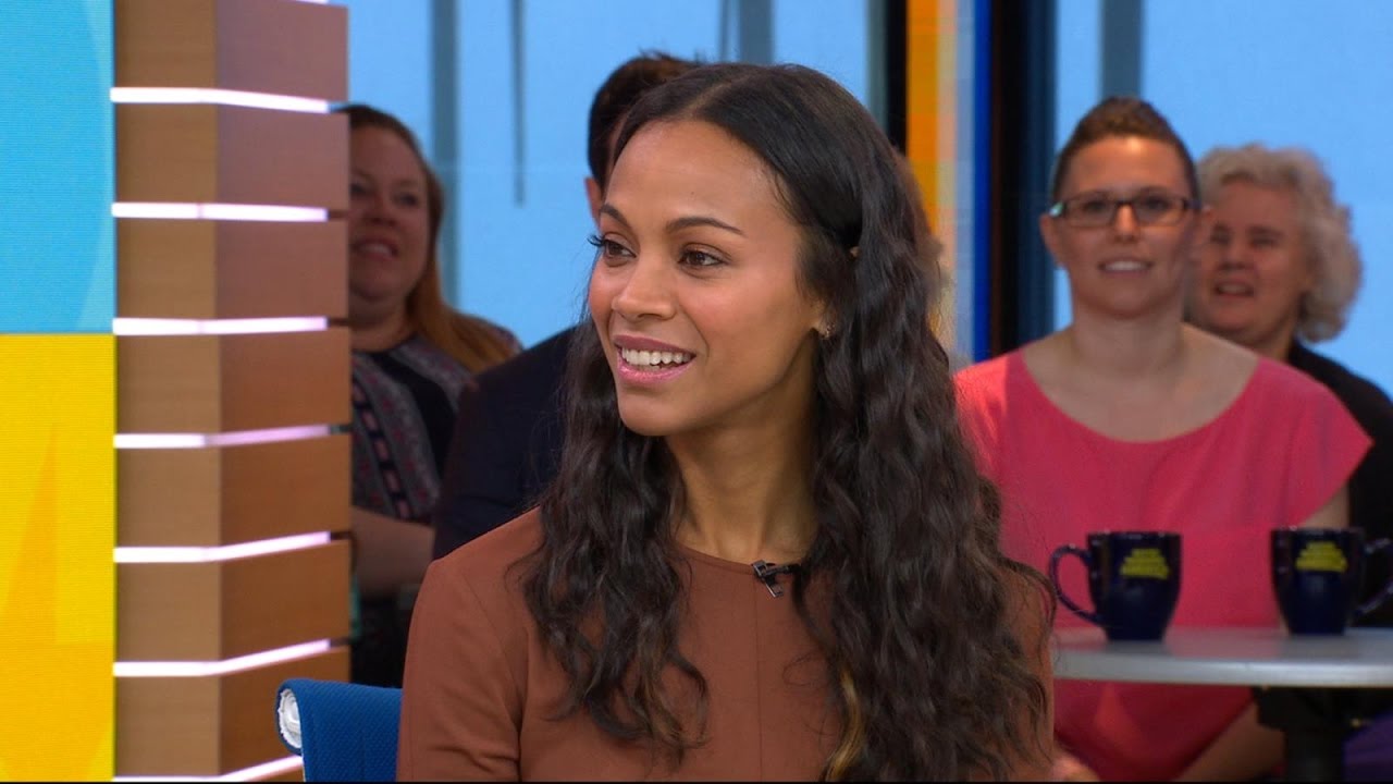 Zoe Saldana on raising 3 boys and her 'fan-girl' moment on 'Guardians of the Galaxy Vol. 2' set