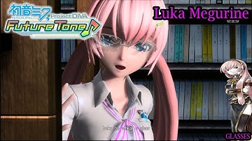 Project Diva Future Tone- Luka Megurine- GLASSES (HD)