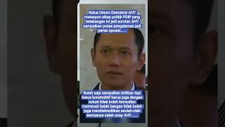 AHY responds to PDIP's stance, says criticism must be constructive and offer solutions #shortsfee...