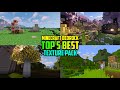 Top 5 Best Texture Pack for Minecraft PE / Bedrock 1.21 Update | Best Graphics Texture Pack