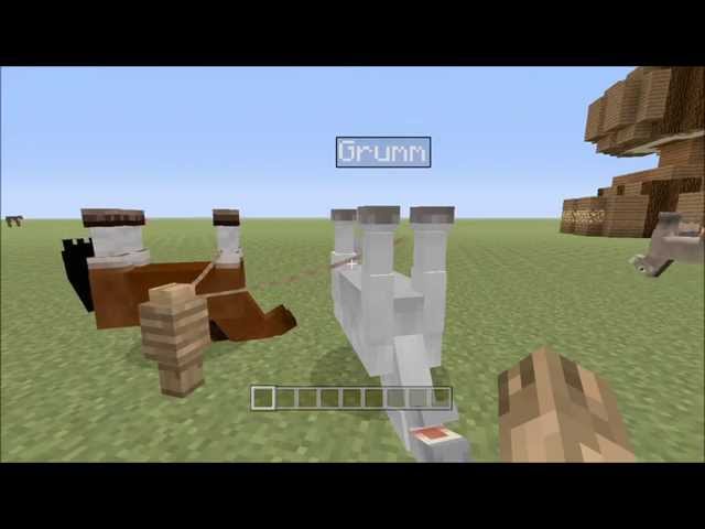 Lu Ketika Gunakan Seed Dinnerbone Note: Dinnerbone membuat mob