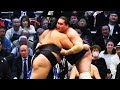 Haru Basho 2024 Day 3 Terunofuji vs Asanoyama