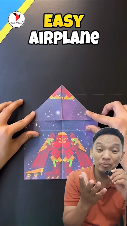 review cara membuat pesawat dari kertas terbang jauh lama keren bagus stabil. Ternyata Hoax...