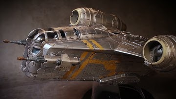 Hasbro Haslab Razor crest unboxing highlight video.