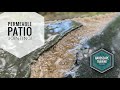 How to build a permeable flagstone patio flagstone and more