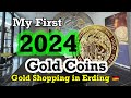 Gold shopping in erding  my first 2024 gold and silver coins