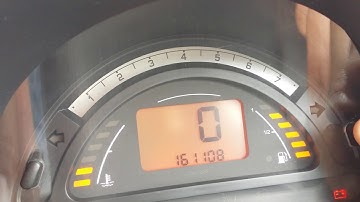Citroen c3 speed meter km or mile changing