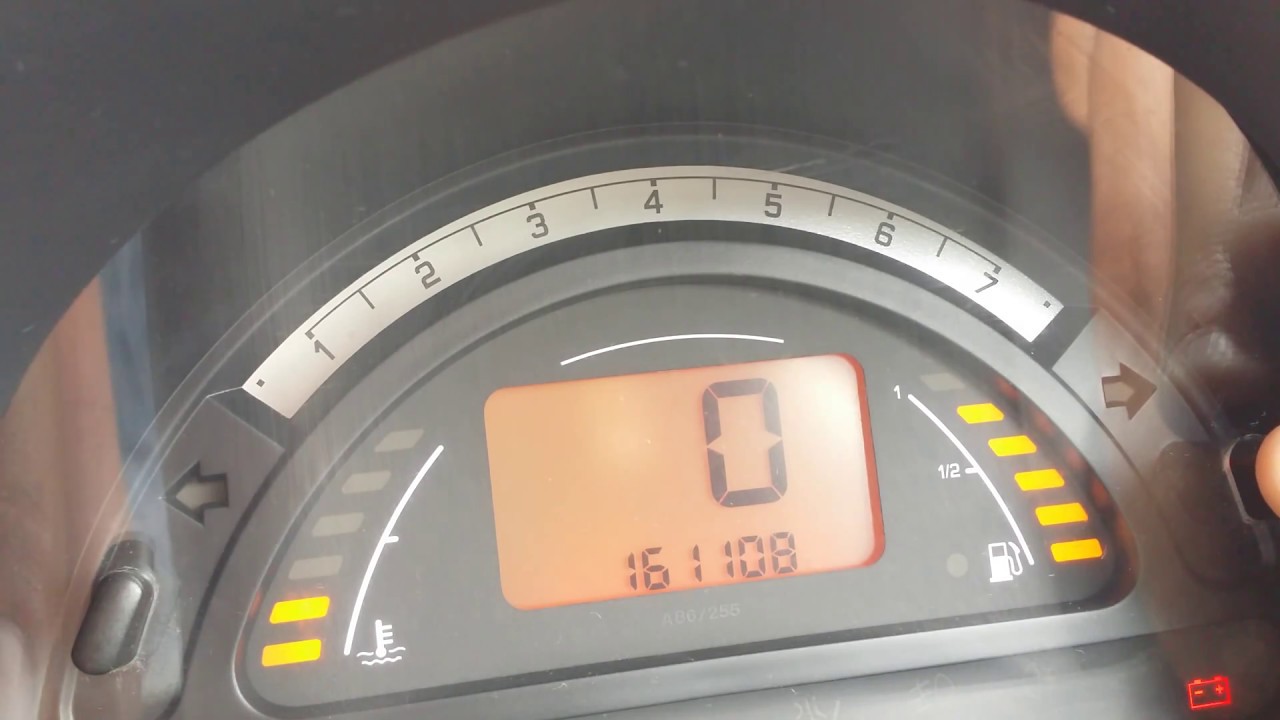 Citroen C3 Speed Meter Km Or Mile Changing - Youtube