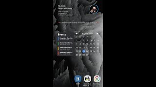 How I setup my OneUI (KWGT, Liuk and Next Widgets) screenshot 4
