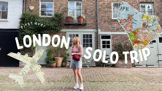 LONDON SOLO TRIP | my first ever solo trip!