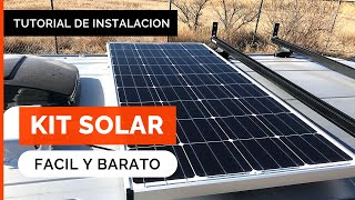 ENERGÍA GRATIS!! 🌞 Kit Solar Básico y Económico (Tutorial Completo)