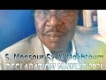 Urgent dclaration de serigne mansour sy ibn serigne cheikh sur le gamou