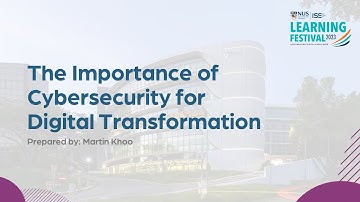 LF2023: The Importance of Cybersecurity for Digital Transformation