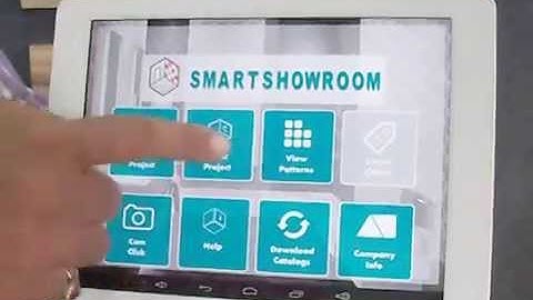 Smart Showroom Tile Designing App - Brief Intro