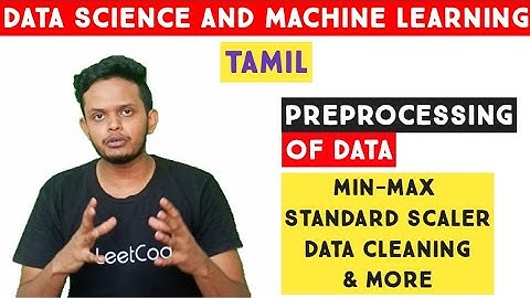 Data Preprocessing in Machine Learning | Data Cleaning | Feature Scaling | Machine Learning in Tamil