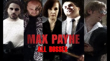 Max Payne 1 all Bosses (Hard Boiled Difficulty) (Kung Fu mod)