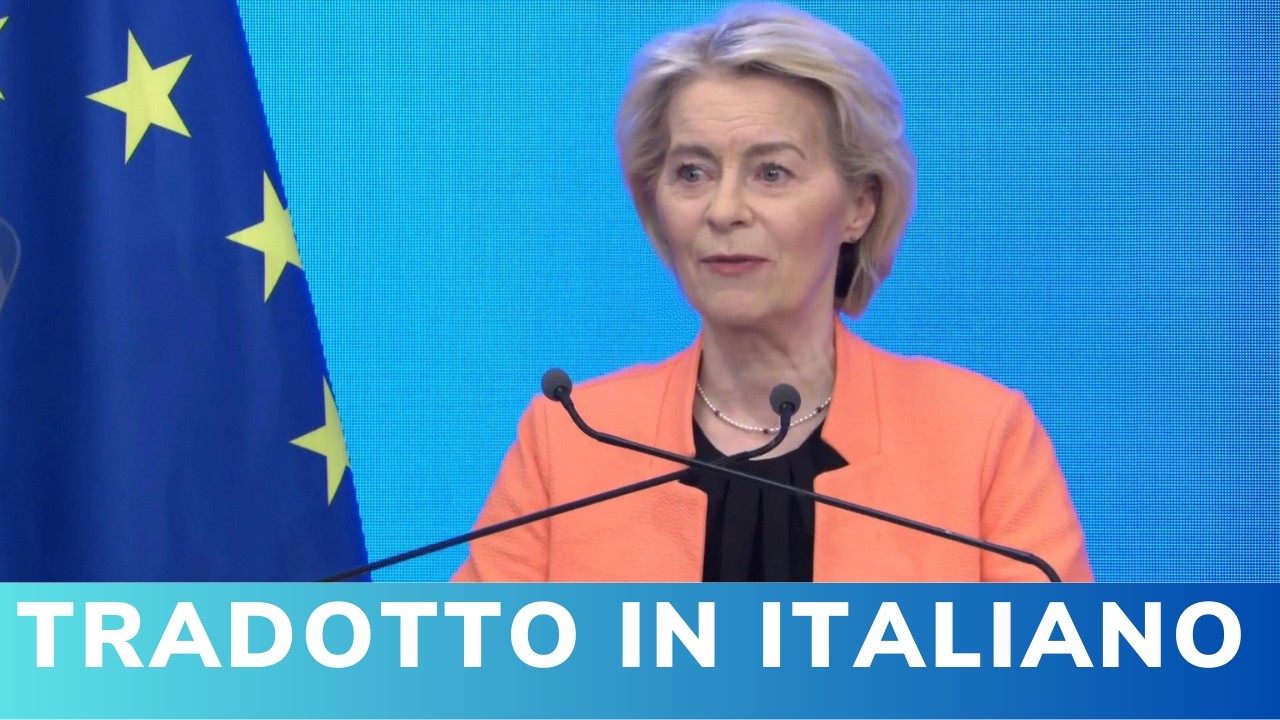 UE, Von der Leyen: “Non verseremo lacrime per il regime iraniano” | Strategia di sicurezza europea