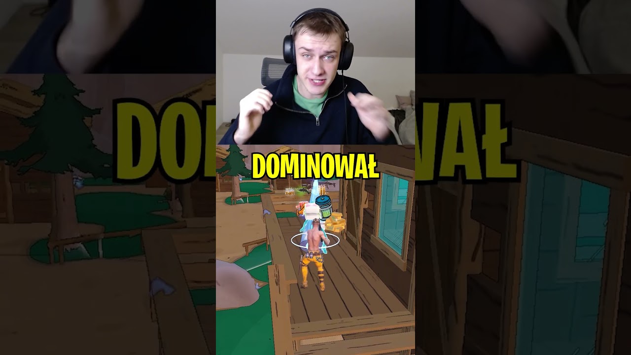 Polak uczy Mongrala jak grać w fortnite! #shorts
