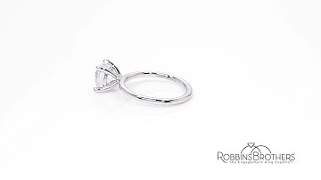 Gabriel & Co. 14k White Gold Engagement Ring Setting