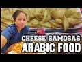 CHEESE SAMOSAS ARABIC FOOD