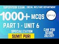 Specialization  unit 6  schemes  1000 mcqs series part 1  can you score 2020  by sumit sir