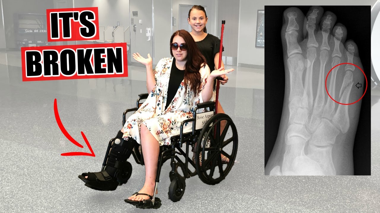 Going To The EMERGENCY ROOM | She Broke Her Foot! - YouTube