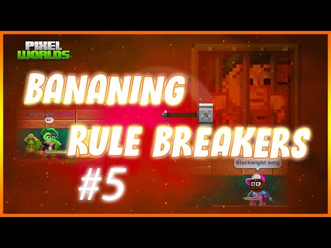 Pixel Worlds | Banning and Hunting scammers #5