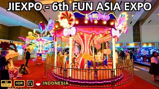 6th Fun Asia Expo Indonesia 4K HDR Walking Tour JIExpo Jakarta Kemayoran screenshot 3