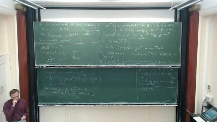 Denis Osin: Acylindrically hyperbolic groups (part...