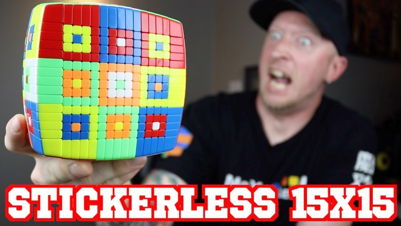 STICKERLESS MoYu 15x15 Review!