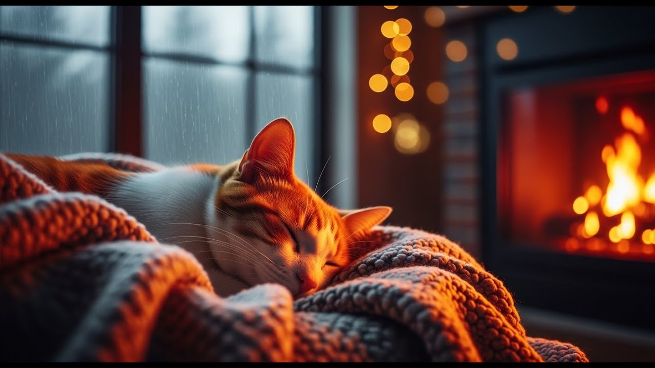 Soft Piano Music for Cats 🐈🎵 | Anxiety Relief & Sleep