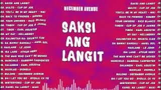 Saksi Ang Langit - December Avenue, Multo | Trending Songs Philippines - Viral OPM Music Playlist
