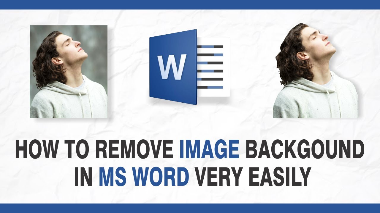How To Remove Image Background In MS WORD Very Easily | IN HINDI - YouTube
