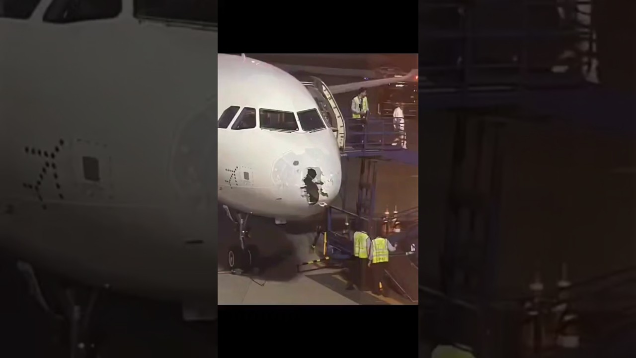 Heavy damage after lightning strike 