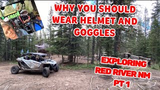 Red River NM UTV offroad trails in our Polaris Rzr Pro xp 4 pt1 Goose Lake & Bunker Hill 4k