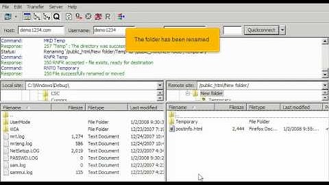 Managing files/folders in FileZilla | FastDot Cloud Hosting