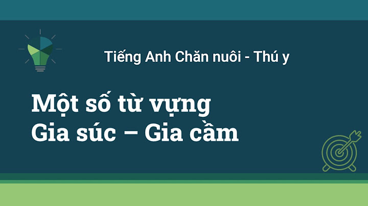 Hộ của cải gia súc tiếng anh là gì