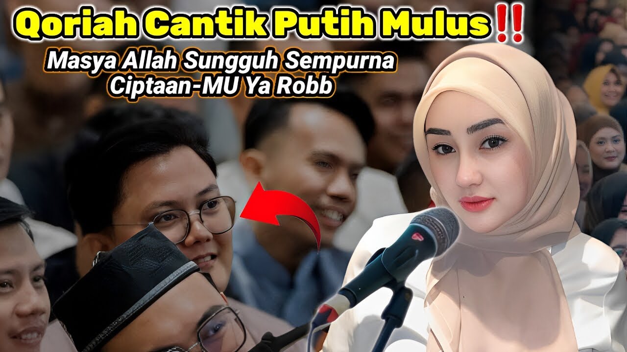 GEMES‼️ Qoriah Cantik Bersuara Tinggi, Melengking Bikin Jamaah Terpana