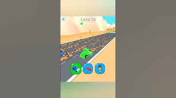 Shape Shifting 2 GAMEPLAY Level No -92 Walkthrough - New Update Car Racing #ShapeShifting #shorts