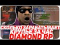 СКОЛЬКО ЗАРАБАТЫВАЕТ КРУПЬЕ за 1 ЧАС РАБОТЫ на DIAMOND RP | GTA SAMP